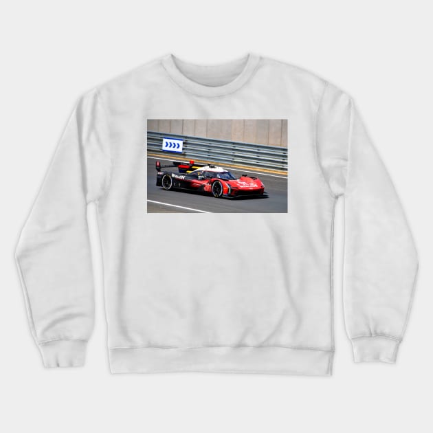 Cadillac V Series R no311 24 Hours of Le Mans 2023 Crewneck Sweatshirt by AndyEvansPhotos